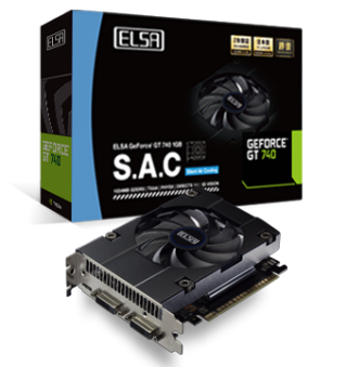 ELSA GEFORCE GT 740 1GB S.A.C