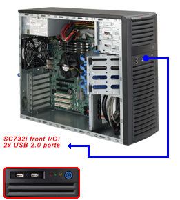 SuperChassis 732i-500B