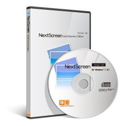 NextScreen MultiCannel Editor　+　1ビューアー（パッケージ版）