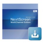 NextScreen MultiCannel Editor　+　1ビューアー（ダウンロード版）