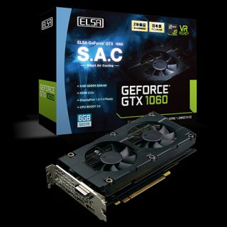 ELSA GeForce GTX 1060 6GB S.A.C