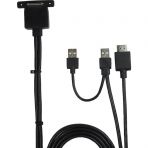 HDMI-A/USB-Aドックポートケーブル