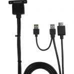 HDMI-A/USB-Aドックポートケーブルの写真