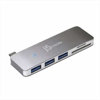 USB Type-C 5 in 1 (USB 3.0,SD,microSD) ウルトラドライブドック (JCD348-A)