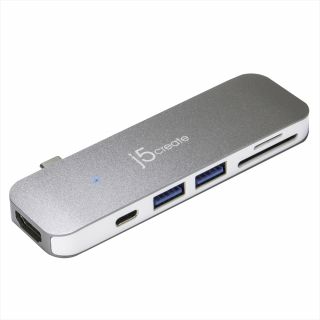 USB Type-C 7 in 1 (USB Type-C,USB3.0,4K HDMI SD microSD) ウルトラドライブドック (JCD-386-A)