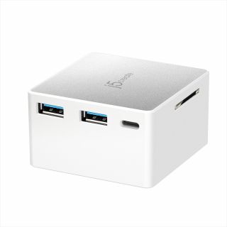 電源内蔵 USB Type-C ミニドッキングステーション (USB3.0, 4K HDMI,SD) (JCDP385-A)