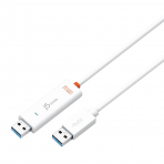 USB 3.0 ワームホール スイッチ 高速リンクケーブル (JUC500-A)の写真