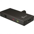 USB Type-C HDMIキャプチャーボード (パワーデリバリー対応) (JVA02-A)の写真