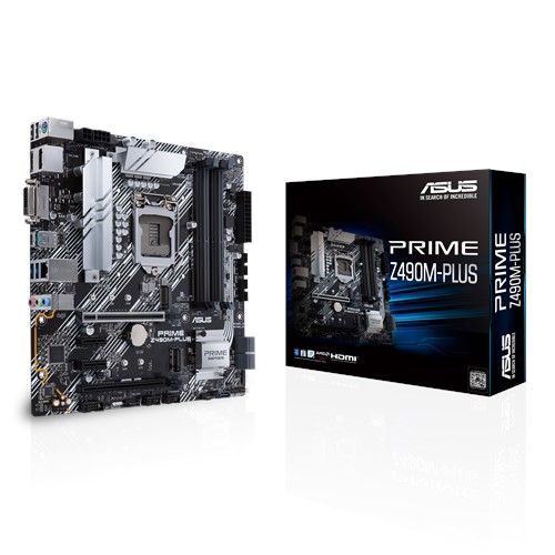  PRIME Z490M-PLUSの製品画像