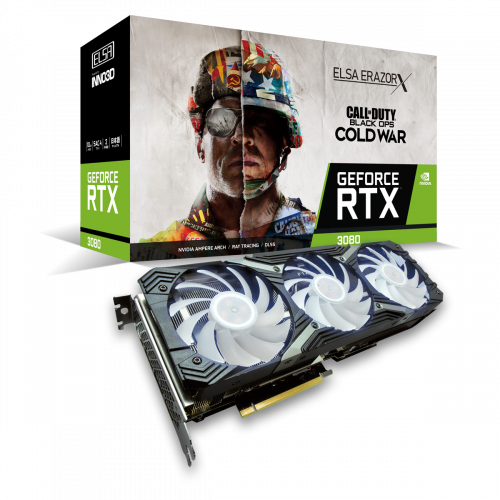  ELSA GeForce RTX 3080 ERAZOR Xの製品画像