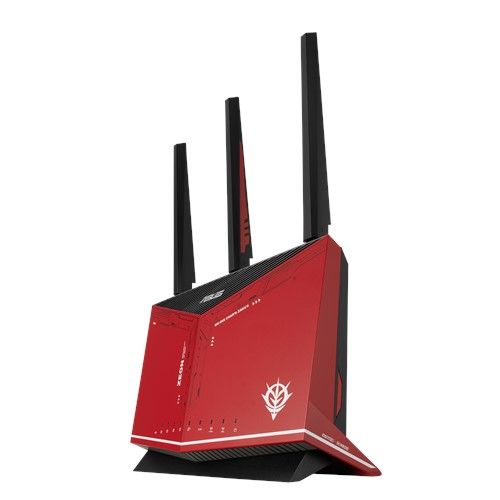  RT-AX86U ZAKU II EDITION - 「シャア・アズナブル」をモチーフにしたWi-Fi 6対応の無線LANルーターの製品画像