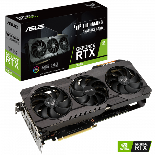  TUF-RTX3070-8G-GAMINGの製品画像