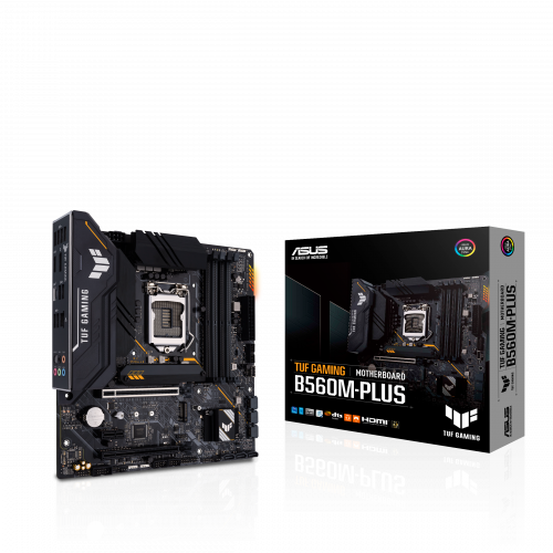  TUF GAMING B560M-PLUS - INTEL B560 第10世代・11世代 CPU（LGA1200）対応 B560 チップセット MicroATX マザーボードの製品画像