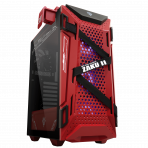 TUF GAMING GT301 ZAKU II EDITION - 「機動戦士ガンダム」に登場するシャア専用ザクIIをイメージしたASUS製PCケースの写真