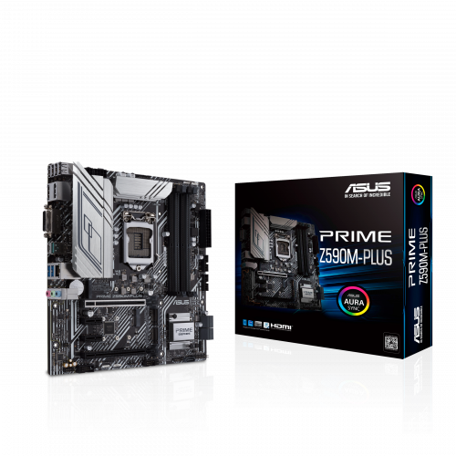  PRIME Z590M-PLUS - Intel® Z590チップセット搭載miroATXマザーボード  の製品画像