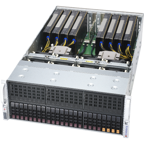  4U×8GPU サーバｰシステム A+ Server 4124GS-TNRの製品画像