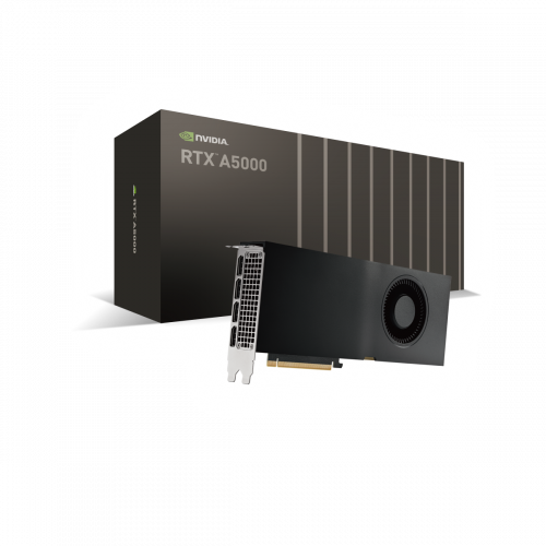  NVIDIA RTX A5000 - GPUメモリ24GB搭載シングルファングラフィックカードの製品画像