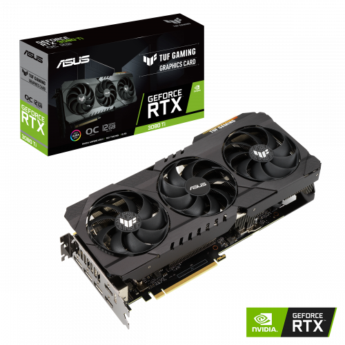  TUF-RTX3080TI-O12G-GAMING - RTX™ 3080 Ti搭載3連ファン採用グラフィックボードの製品画像