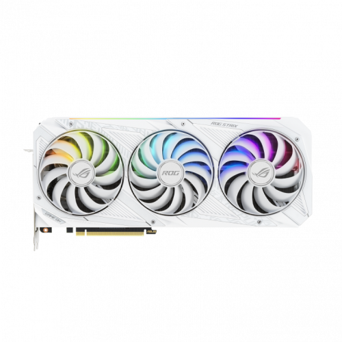  ROG-STRIX-RTX3080-O10G-WHITE-V2 - 3連ファン採用GeForce RTX™ 3080 V2 搭載グラフィックボードの製品画像