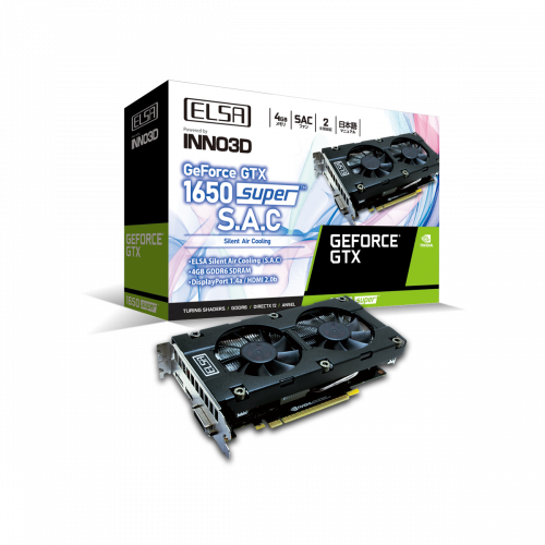  GeForce GTX 1650 Super S.A.Cの製品画像