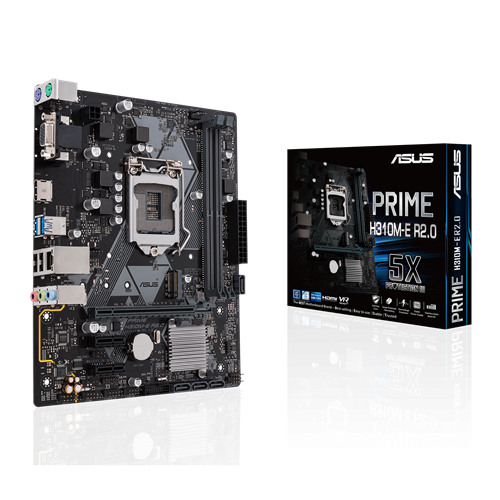  PRIME H310M-E - Intel® H310 チップセット搭載mATXマザーボードの製品画像
