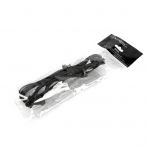 SST-PP06B-4SATA10 - 電源専用SATA電源(x4)スリーブモジュラーケーブルの写真