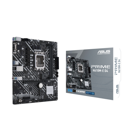  PRIME H610M-E D4 - インテル®12世代CPU対応H610チップセット搭載mciroATXマザーボードの製品画像