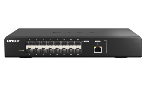  QSW-M5216-1T - 16ポート 25GbE SFP28 ファイバーマネージドスイッチの製品画像