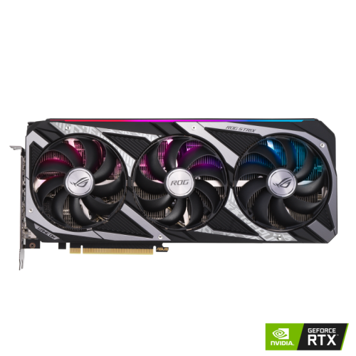  ROG Strix GeForce RTX™ 3050 OC Edition 8GB - RTX™ 3050搭載3連ファン採用グラフィックボードオーバークロック版の製品画像
