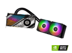 ROG Strix LC GeForce RTX 3090 Ti OC Edition - RGBライティング機能搭載、簡易液冷クーラー採用OC仕様GeForce RTX 3090 Ti GPUグラフィックカードの写真