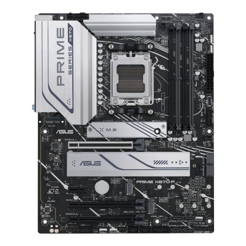  PRIME X670-P-CSM ― AMD ソケット AM5 (AMD Ryzen™ 7000 シリーズ・デスクトップ・プロセッサー用) 対応X670チップセット搭載ATX マザーボードの製品画像