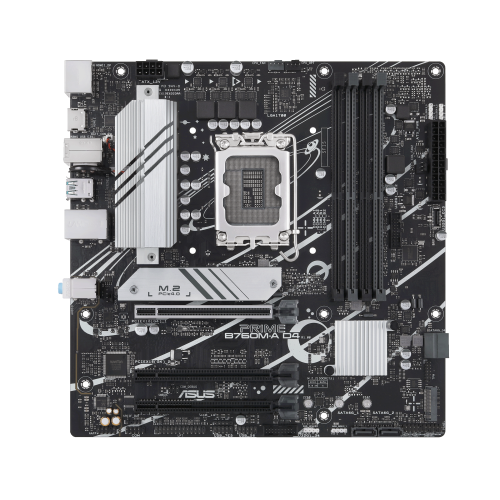  PRIME B760M-A D4 ― ASUS インテル® Socket LGA1700 第13世代インテル® B760チップセット対応 mATXマザーボードの製品画像