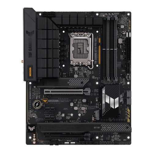  TUF GAMING H770-PRO WIFI ― ASUS インテル® Socket LGA1700 第13世代インテル® H770チップセット対応 ATXマザーボードの製品画像