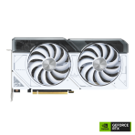 DUAL-RTX4070-O12G-WHITE ― Dual GeForce RTX™ 4070 White OC Edition 12GB GDDR6X ファン2基搭載