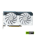 DUAL-RTX4060TI-O8G-WHITE ― GeForce RTX™ 4060 Ti 搭載2連ファンビデオカードホワイトエディションの写真