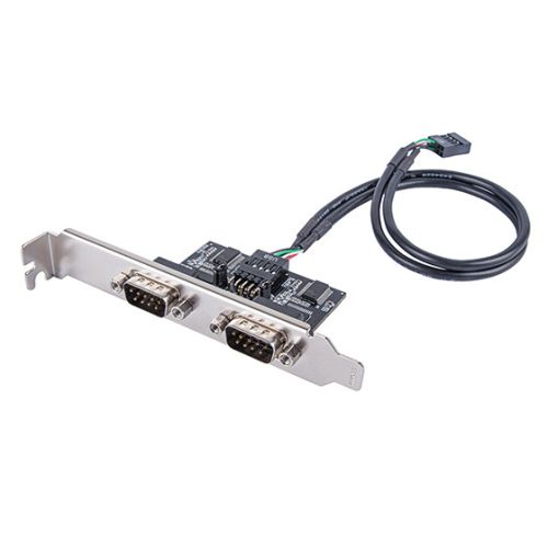  SST-ECD01 ― 内蔵USB 2.0～デュアルRS232ポートアダプターの製品画像