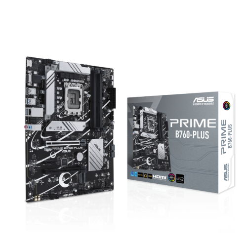  PRIME B760-PLUS ― Intel® B760チップセット搭載LGA1700 ATXマザーボードの製品画像