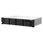 TS-864eU-8G ― 2U 8ベイ省スペースラックマウント型NASの製品の写真