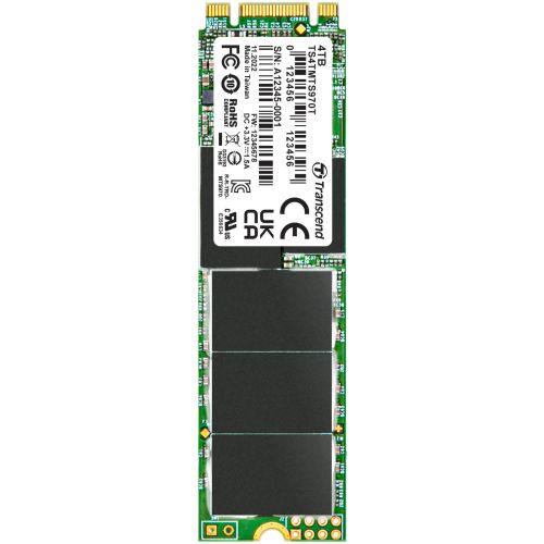  MTS970T ― SATA Ⅲ 6Gb/sと112層3D NANDの産業用M.2 2280 SSDの製品画像