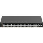 M4350-44M4X4V ― PoE++対応 (194W-3314W) 2.5G×44, 10G/5G/2.5G/1G x4, 25G SFP28×4 フルマネージスイッチ
