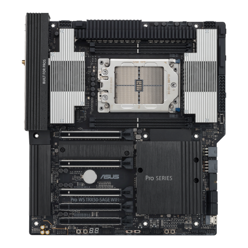  PRO WS TRX50-SAGE WIFI ― TRX50チップセットを搭載AMD TR5 CEB ワークステーション向けマザーボード の製品画像