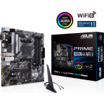 PRIME B550M-A WIFI II ― AMD B550 チップセット搭載MicroATXマザーボードの写真
