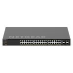 M4350-36X4V ― 36x10G/マルチギガPoE++（ベース280W,最大1,760 W）および 4xSFP28 25G L3スタッカブルフルマネージスイッチ