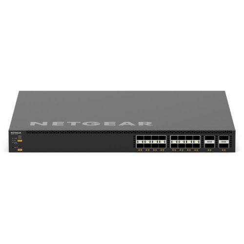  M4350-16V4C ― 16xSFP28 25Gおよび4xQSFP28 100G スタッカブルL3フルマネージスイッチの製品画像