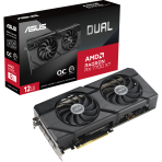 DUAL-RX7700XT-O12G ― AMD Radeon RX 7700 XT搭載2連ファン採用グラフィックボードOC版