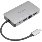 DOCK419AP-55 ― USB-C DP Alt Mode シングルビデオ 4K HDMI/VGA ドッキングステーション（100W PDパススルー付）