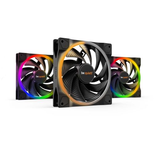  LIGHT WINGS 140mm PWM HS 3-Pack ― 140mm PWM 高速ケースファン3個入パックの製品画像