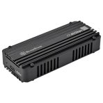 SST-MS12B-40G ― 能動冷却装備のUSB4 NVMe SSDエンクロージャの写真