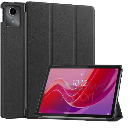  Lenovo Tab K11対応 フラップケース ブラックの製品画像