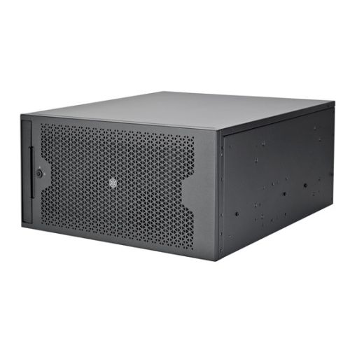 SST-RM53-502 ― デュアル5.25インチベイおよび360mmラジエーター対応の5Uラックマウントサーバーケースの製品画像